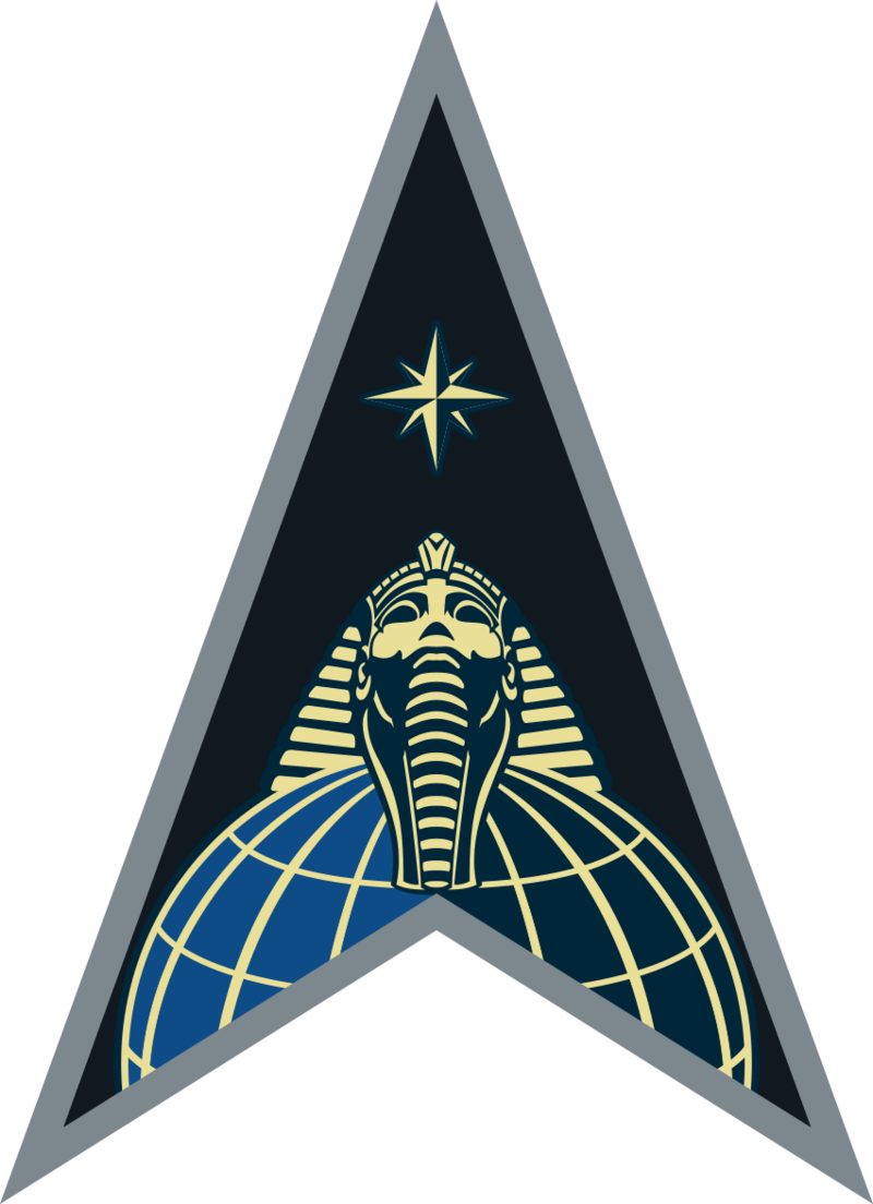 Space Delta 18 Became Active On 6 24 2022 With A Pharaoh In Its Logo   Space Delta 18 Emblem 