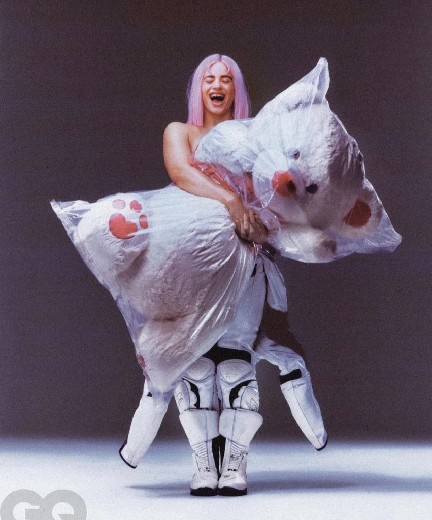 Instagram of Rosalía, GQ magazine