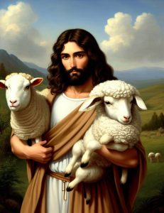 DreamShaper_32_Jesus_with_a_sheep_in_his_arms_2.jpg